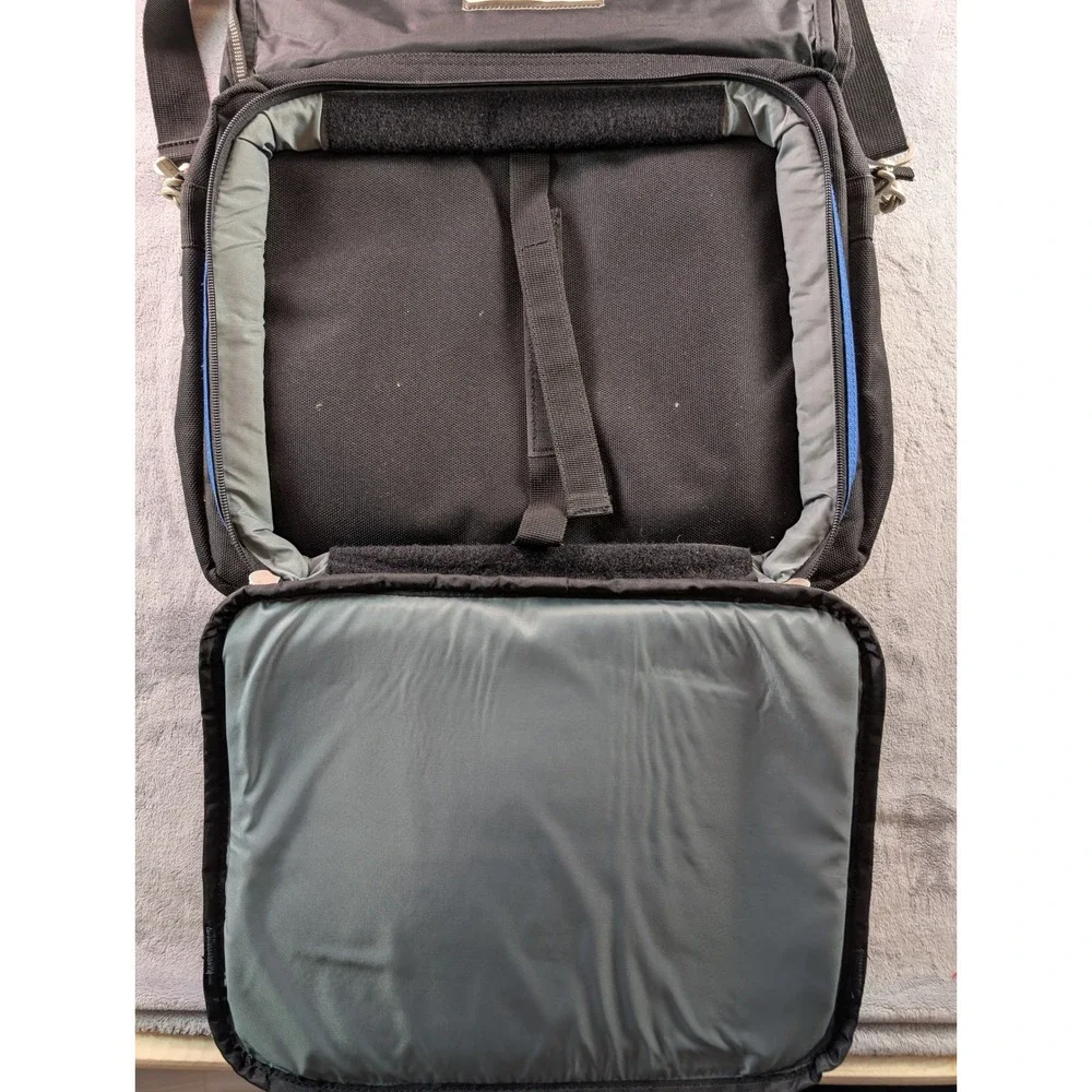 Ogio Tek Spec 03502 Messenger Bag Laptop Case Black Blue Tool Organizer Travel